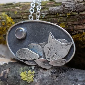 Duskden | Sterling Silver Fox Pendant