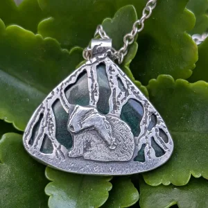 Final payment for Chloe's Badger Pendant