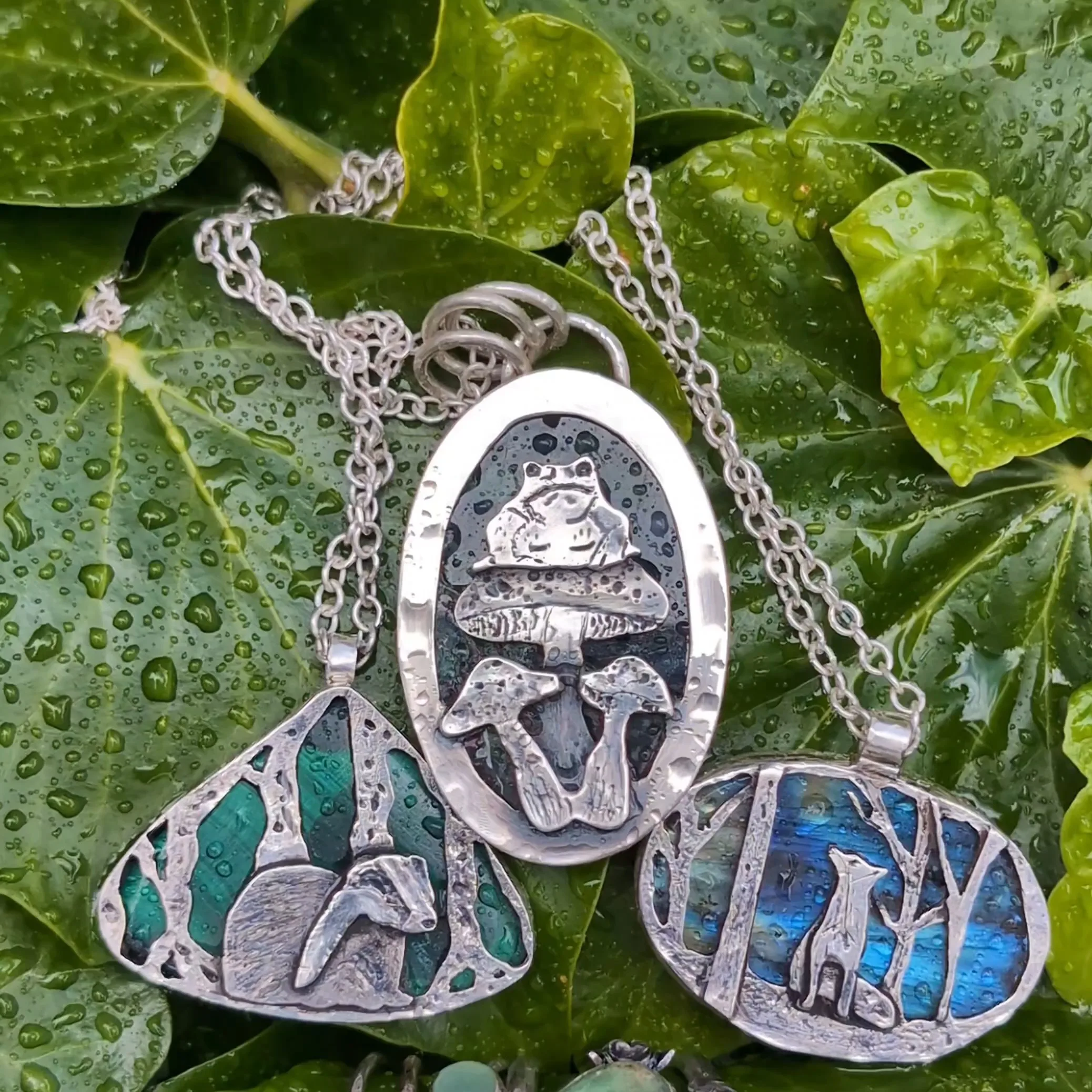 Handcrafted British wildlife jewellery in recycled sterling silver — Feather & Frost